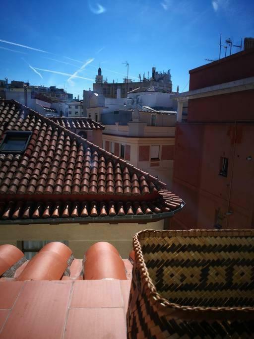 Modern Top Floor Loft At Malasana'S Heart Madrid Esterno foto