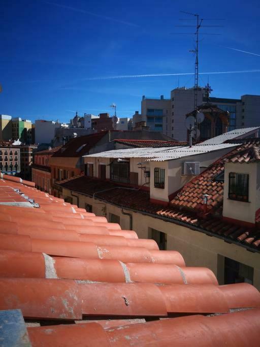 Modern Top Floor Loft At Malasana'S Heart Madrid Esterno foto