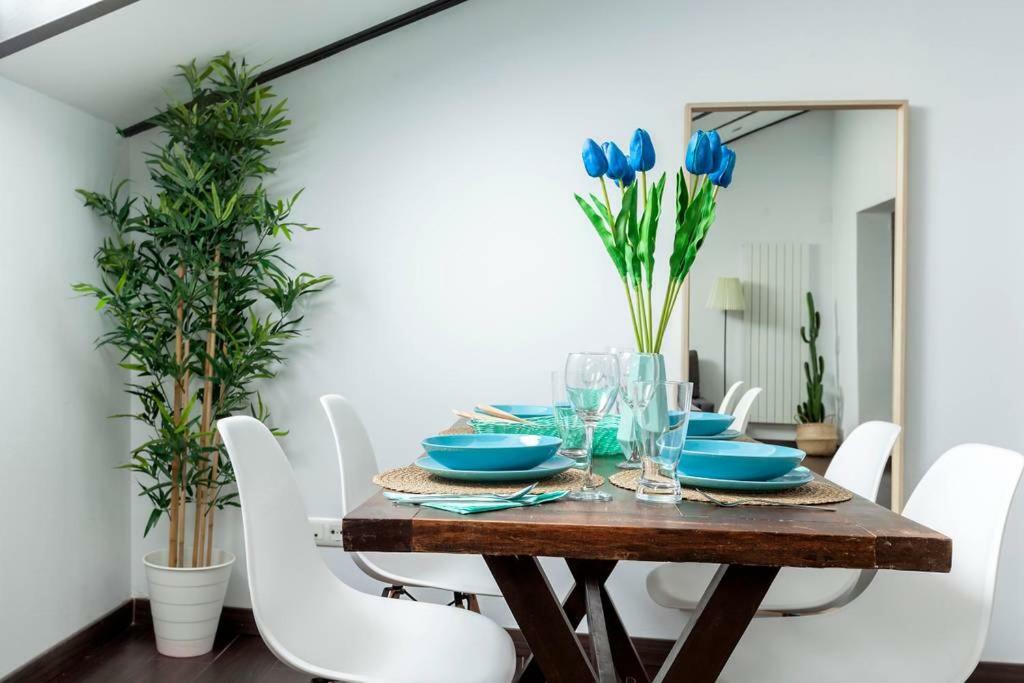 Modern Top Floor Loft At Malasana'S Heart Madrid Esterno foto