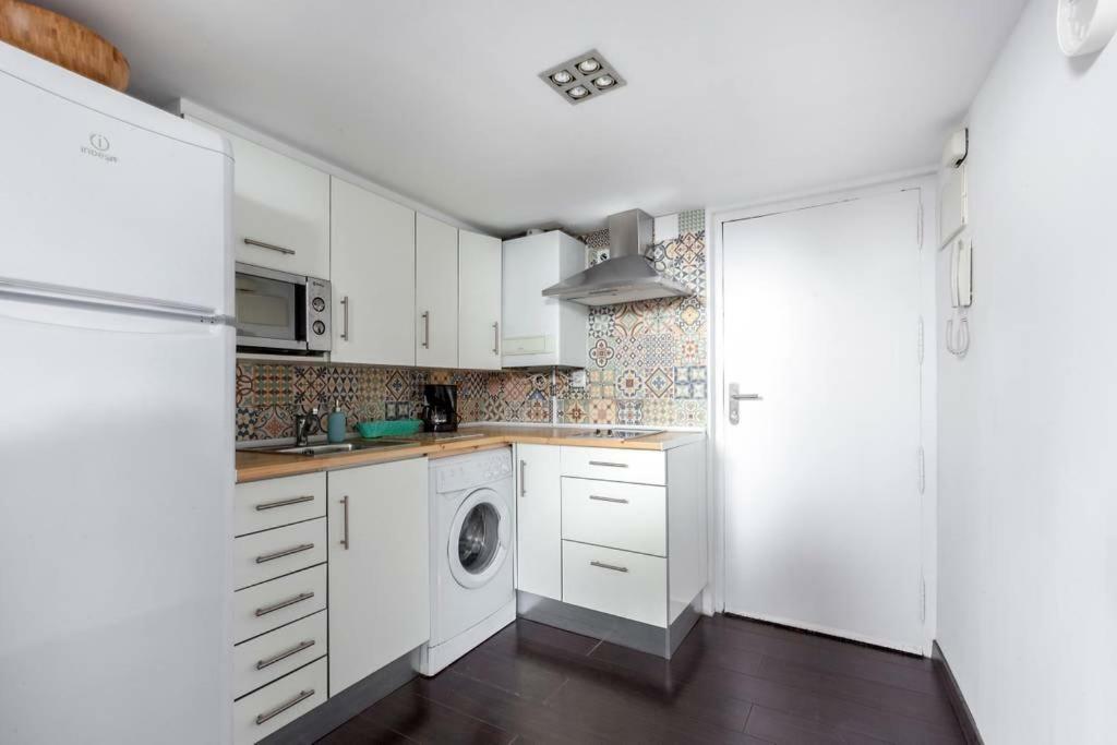 Modern Top Floor Loft At Malasana'S Heart Madrid Esterno foto