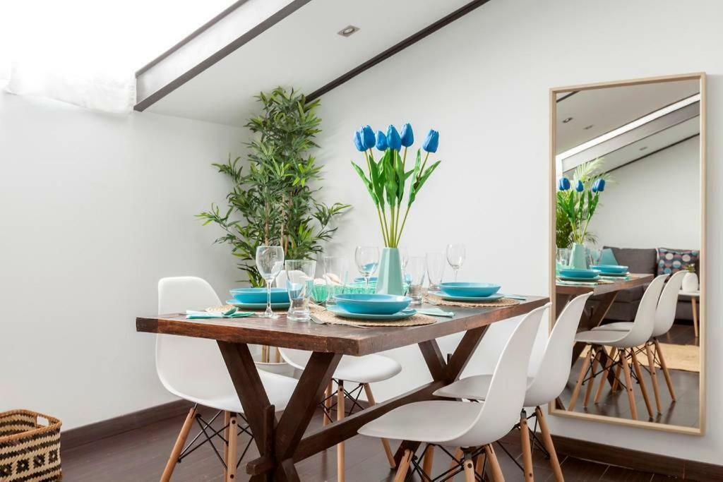 Modern Top Floor Loft At Malasana'S Heart Madrid Esterno foto